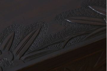 伝統工芸軽井沢彫　中古　チェスト(和タンス)