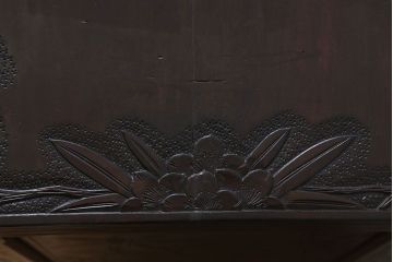 伝統工芸軽井沢彫　中古　チェスト(和タンス)
