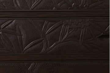 伝統工芸軽井沢彫　中古　チェスト(和タンス)