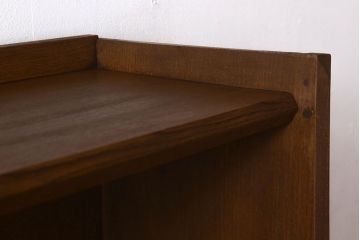 ヴィンテージ家具　昭和レトロ　1960年　ビンテージ　古い栓材のシンプルな本棚