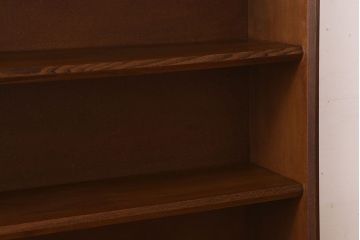 ヴィンテージ家具　昭和レトロ　1960年　ビンテージ　古い栓材のシンプルな本棚