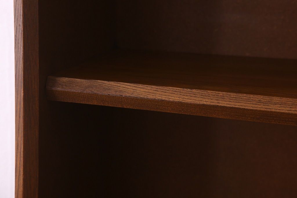 ヴィンテージ家具　昭和レトロ　1960年　ビンテージ　古い栓材のシンプルな本棚