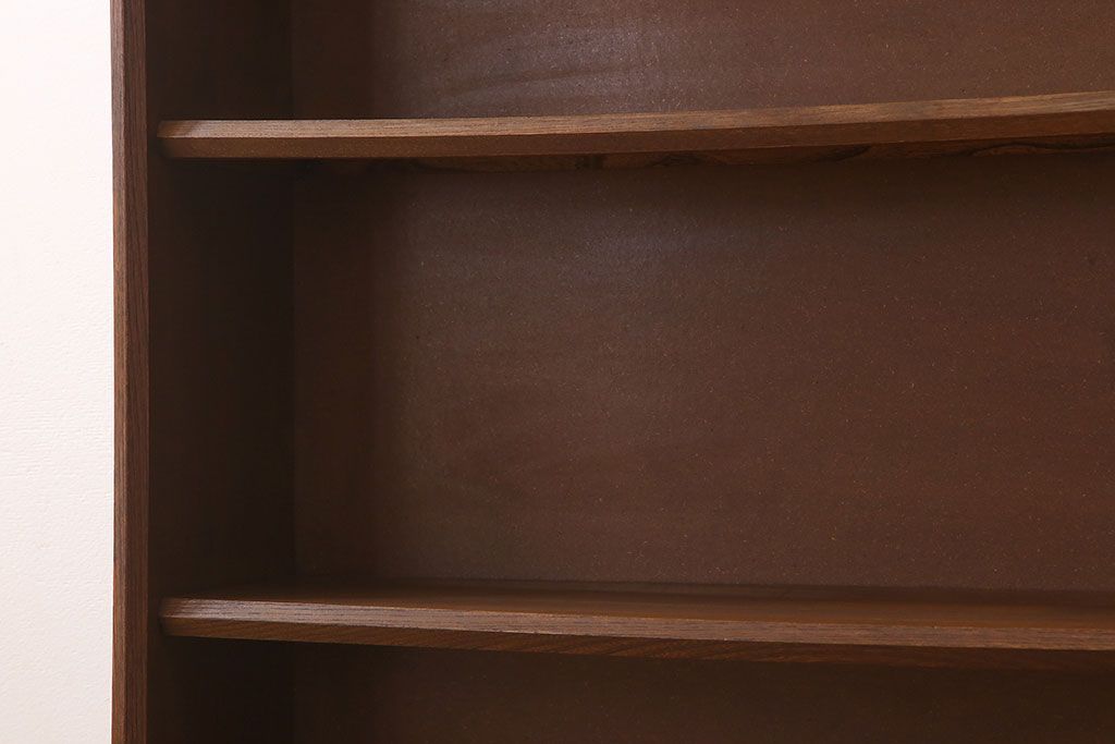 ヴィンテージ家具　昭和レトロ　1960年　ビンテージ　古い栓材のシンプルな本棚