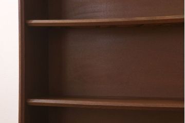 ヴィンテージ家具　昭和レトロ　1960年　ビンテージ　古い栓材のシンプルな本棚