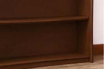 ヴィンテージ家具　昭和レトロ　1960年　ビンテージ　古い栓材のシンプルな本棚