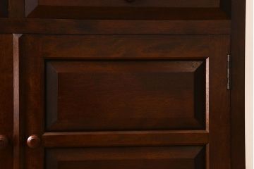【K様　ご成約済み】中古　松本民芸家具　G-1型　面取り食器棚(カップボード)(定価約41万4千円)