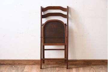 アンティーク家具　アンティーク　折りたたみ椅子(フォールディングチェア)(1)