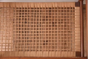 北欧家具　ビンテージ　デンマーク製　チーク材のキッチントロリー(キッチンワゴン)