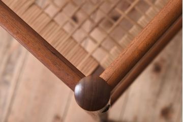 北欧家具　ビンテージ　デンマーク製　チーク材のキッチントロリー(キッチンワゴン)