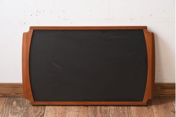 北欧家具　ビンテージ　デンマーク製　チーク材のキッチントロリー(キッチンワゴン)