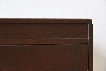 レトロ家具　昭和レトロ　透かし彫り　アンティークブックケース