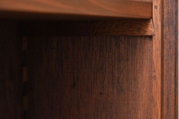 レトロ家具　昭和レトロ　透かし彫り　アンティークブックケース