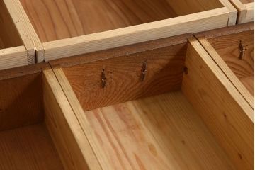 アンティーク家具　大正期　和モダンスタイル　アンティーク水屋箪笥