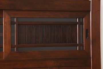 アンティーク家具　大正期　和モダンスタイル　アンティーク水屋箪笥