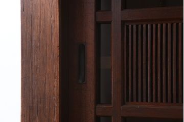 アンティーク家具　大正期　和モダンスタイル　アンティーク水屋箪笥