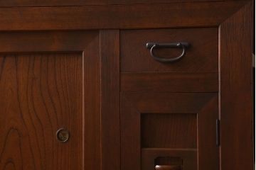 アンティーク家具　大正期　和モダンスタイル　アンティーク水屋箪笥