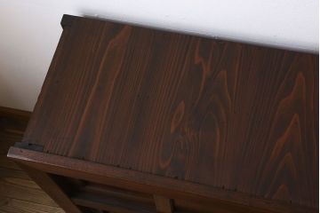 アンティーク家具　大正期　和モダンスタイル　アンティーク水屋箪笥