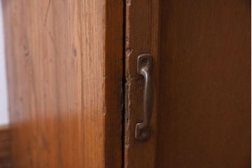 アンティーク家具　和製アンティーク　小ぶりな木製ロッカー