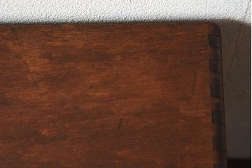 レトロ家具　ナラ材!レトロかわいいアンティーク小引き出し