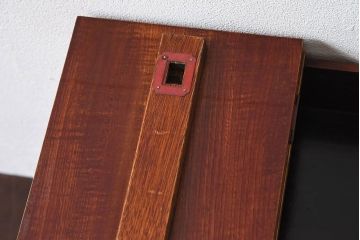 アンティーク雑貨　古民具・骨董　総欅材製!アンティーク裁縫箱(小引き出し)