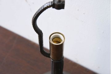 中古　ステンドグラスシェードのスタンドライト(照明)(2)