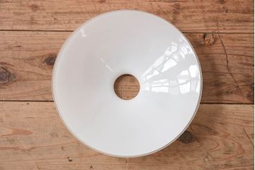 昭和レトロ　内被せガラス　古い天井照明(電笠照明)