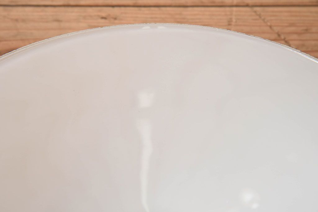 昭和レトロ　内被せガラス　古い天井照明(電笠照明)