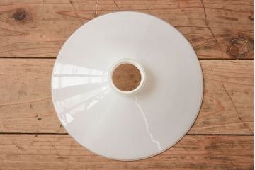 昭和レトロ　内被せガラス　古い天井照明(電笠照明)