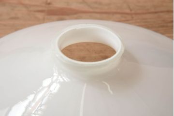 昭和レトロ　内被せガラス　古い天井照明(電笠照明)