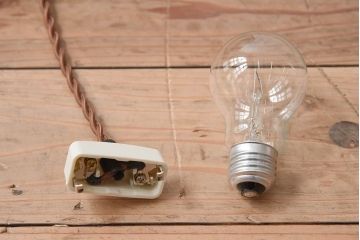 当時物色ガラス　飾り房付き　アンティーク天井照明