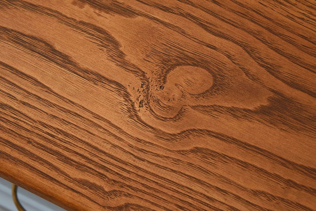 アンティーク家具　水色グレーペイント!おしゃれなローチェスト(ローボード)(2)