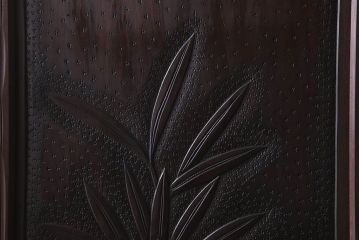 伝統工芸軽井沢彫　中古　ワードローブ(洋タンス)
