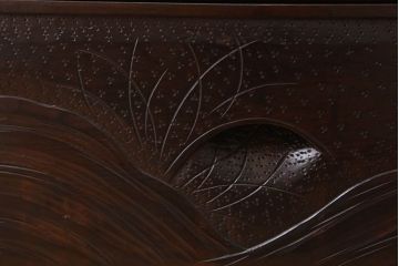 伝統工芸軽井沢彫　中古　ワードローブ(洋タンス)