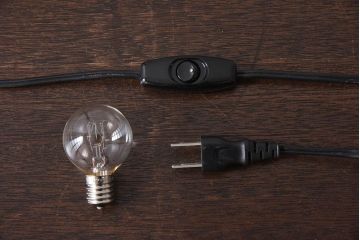 中古　ステンドグラスシェードのスタンドライト(照明)(1)