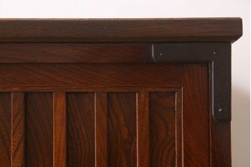 アンティーク家具　明治大正期　前面欅材　時代箪笥ローボード