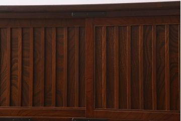 アンティーク家具　明治大正期　前面欅材　時代箪笥ローボード