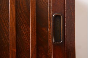 アンティーク家具　明治大正期　前面欅材　時代箪笥ローボード