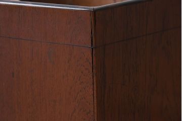 アンティーク雑貨　明治大正期　桑材　アンティーク　六角形火鉢(2)