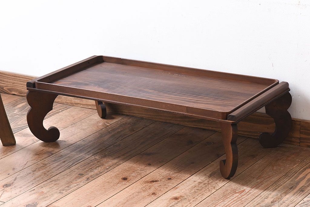 アンティーク雑貨　大正昭和期　檜・桂材製!アンティークのお膳