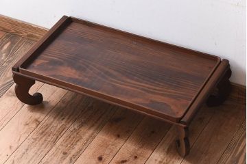 アンティーク雑貨　大正昭和期　檜・桂材製!アンティークのお膳