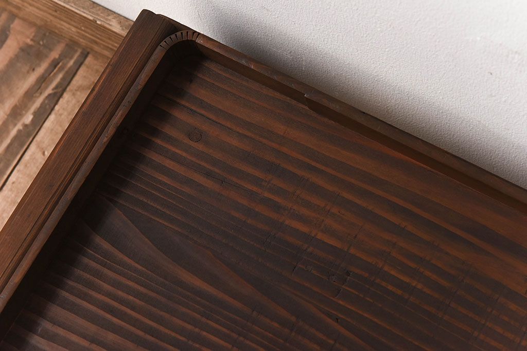 アンティーク雑貨　大正昭和期　檜・桂材製!アンティークのお膳