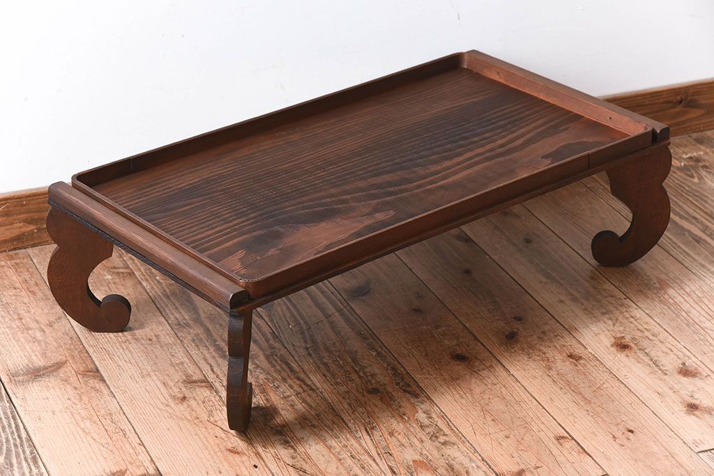 アンティーク雑貨　大正昭和期　檜・桂材製!アンティークのお膳