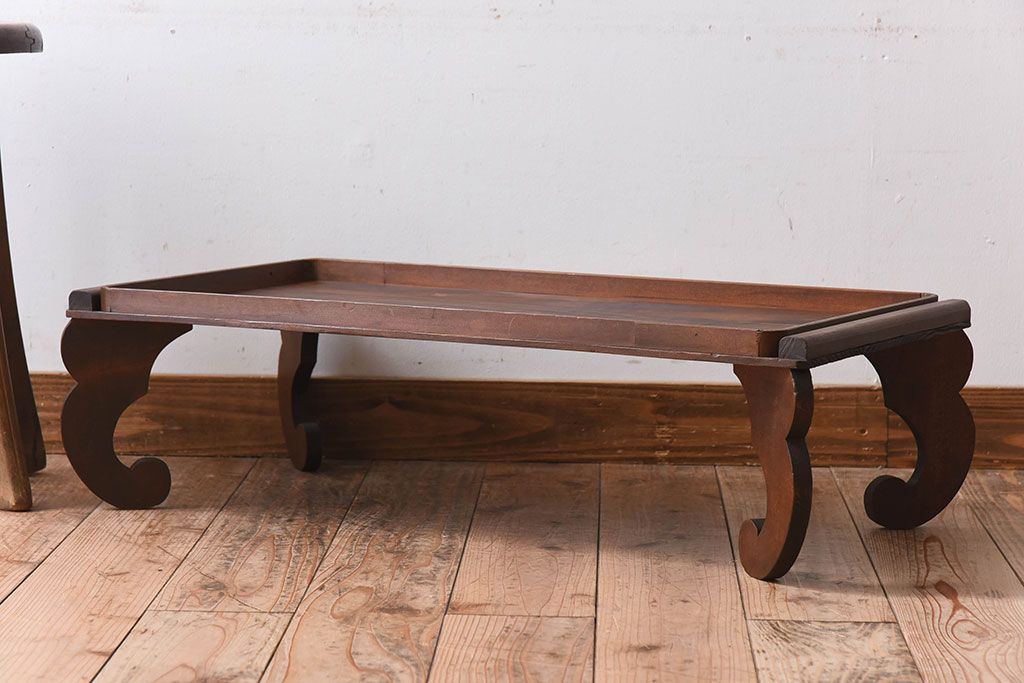 アンティーク雑貨　大正昭和期　檜・桂材製!アンティークのお膳