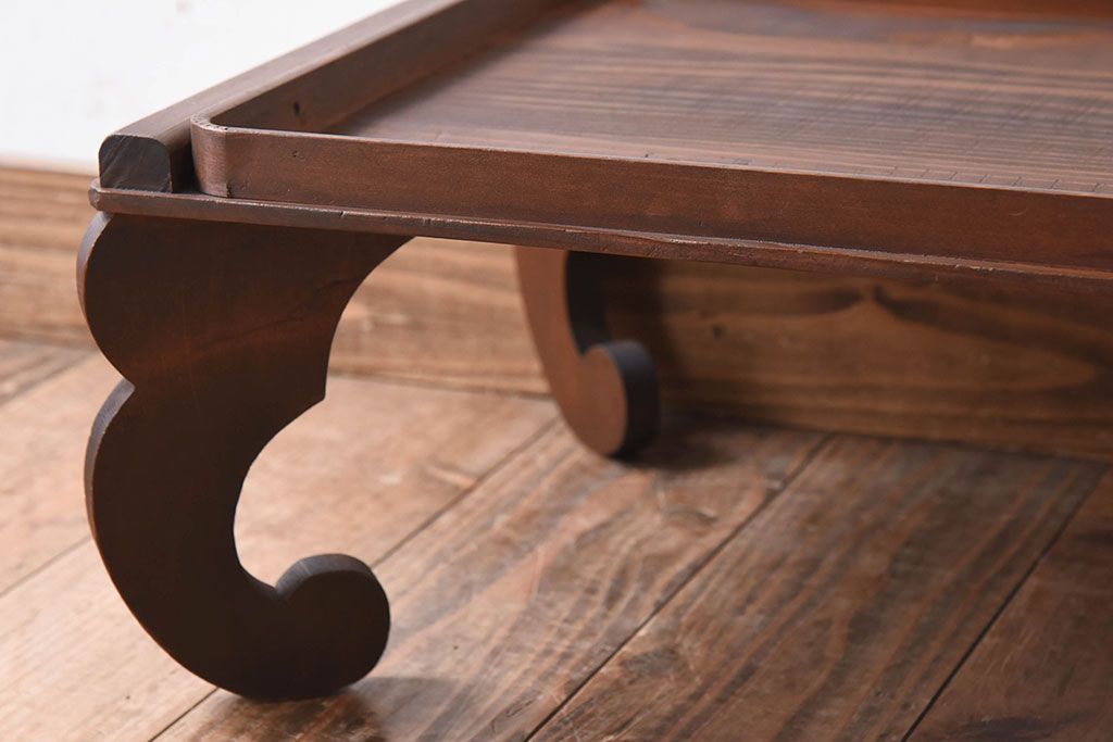 アンティーク雑貨　大正昭和期　檜・桂材製!アンティークのお膳