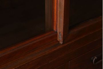 アンティーク家具　三方栗材　40杯引き出し付き　上質な重ね収納棚(薬箪笥)