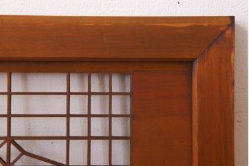 古民具・骨董　彫刻　組子　アンティークの欄間(1)