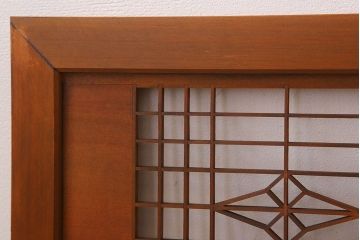 古民具・骨董　彫刻　組子　アンティークの欄間(1)