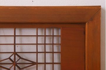 古民具・骨董　彫刻　組子　アンティークの欄間(1)