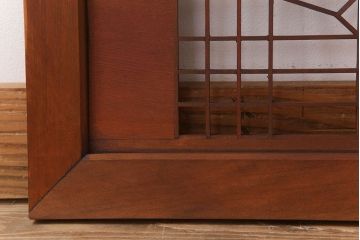 古民具・骨董　彫刻　組子　アンティークの欄間(1)