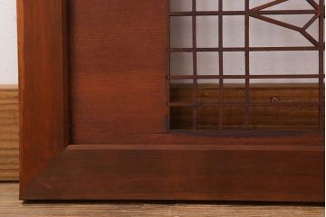 古民具・骨董　彫刻　組子　アンティークの欄間(2)